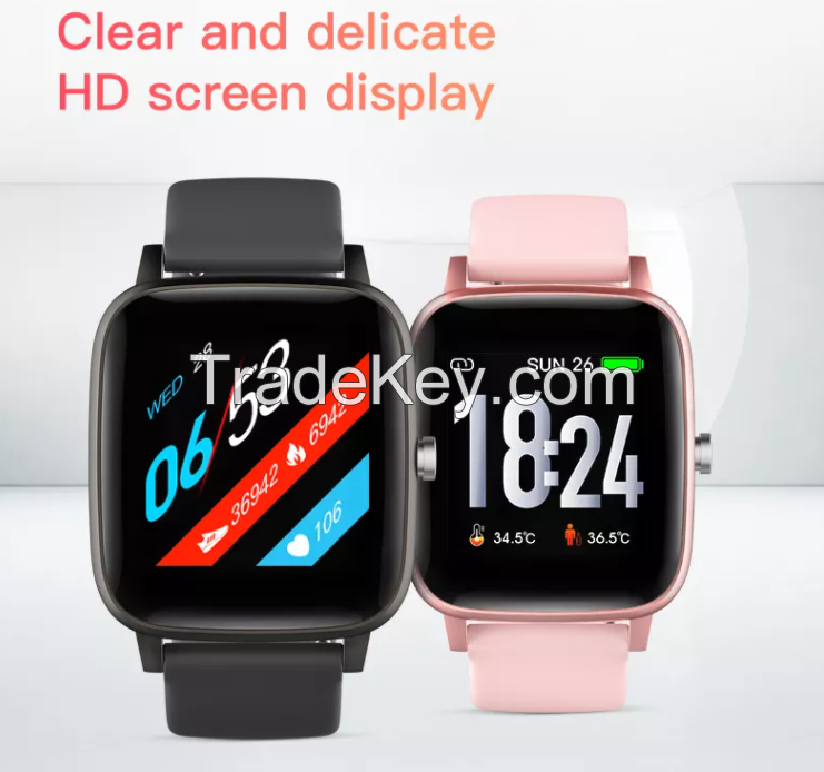 New arrival Quality Manufacture BP monitoring Smartwatch Rtl8762c Vc11 Chipset Heart Rate Monitor Upgrade P22 Smart Watch