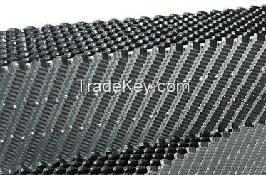Cooling tower fill, PVC filter media for cooling tower