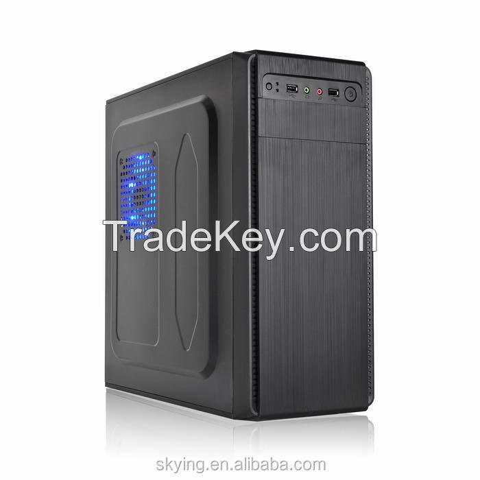 OEM New Arrival MESH Micro ATX Desktop Gaming PC Case SFX PSU Mini SK-13 Desk ATX PC Case Computer Case