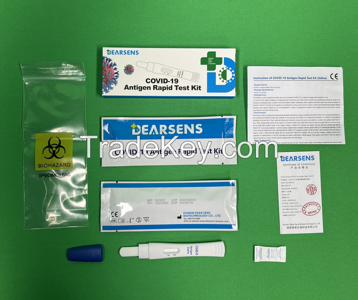 COVID-19(SARS-CoV-2)Antigen Test Kit(Colloidal Gold)-Saliva