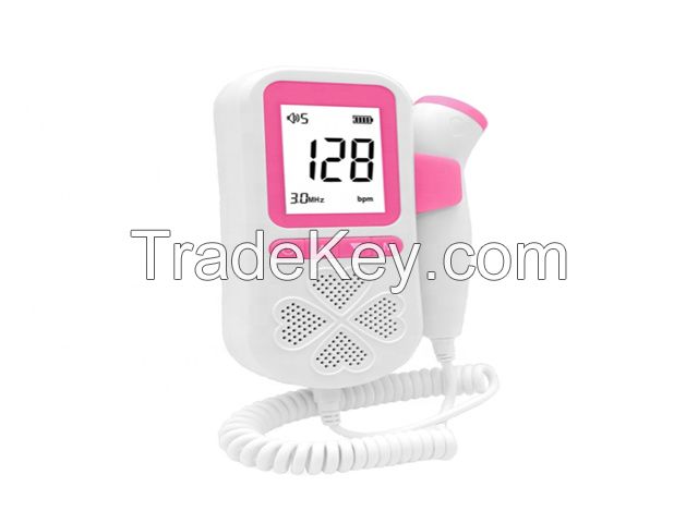 Factory price 3.0MHz cheap price home used ultrasound machine portable Baby Health monitor Doppler Fetal