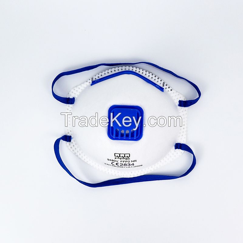  Anti Covid-19 FFP2 N95 Face Mask Particulate Filter Respirator FFP2 Dust Mask CE Certificate Approved Disposable Mask