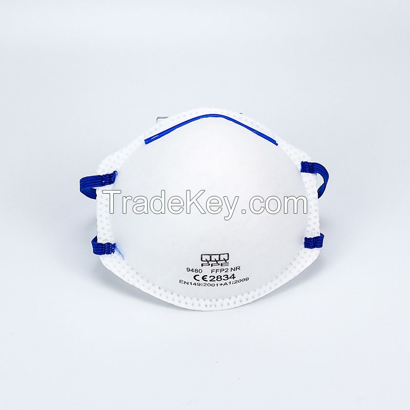 China Factory Health Protective OEM Custom Design Disposable Half Face Mask Mask Dust Mask Respirator