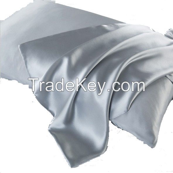  Hot Sale Gift Items Simulated Silk Pillowcase Good For Hair and Satin Pillow Case and eye mask sets