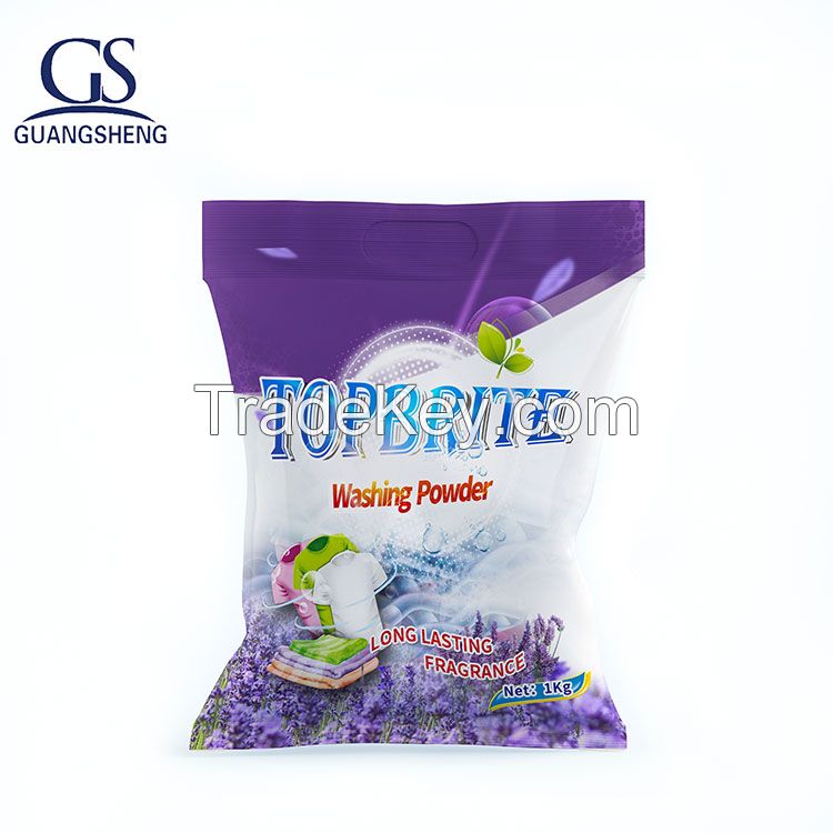 High Quality And Foaming Capacity Lessive In Detergent Powder For Clothes Foam Washing detergent powder soap powder