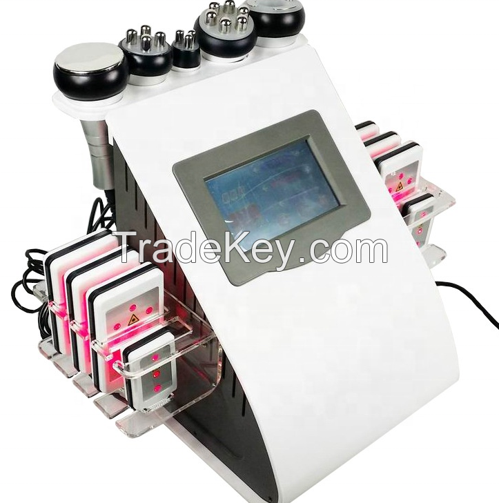New Design unoisetion cavitation 40K RF slimming beauty fat slimming wrinkle removal facial massage machine