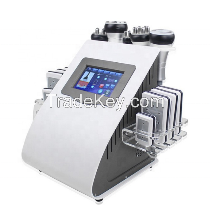 New Design unoisetion cavitation 40K RF slimming beauty fat slimming wrinkle removal facial massage machine