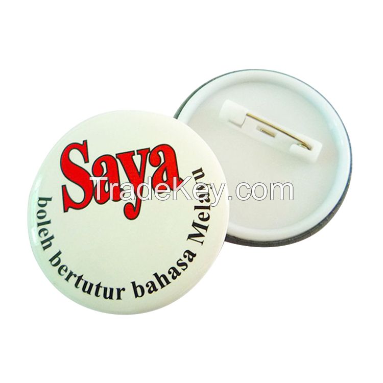 Wholesale Branded Metal Button Badge for Promotional Gifts