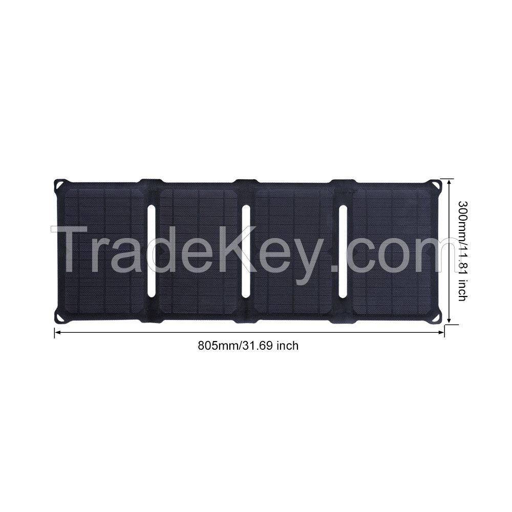 25W ETFE Foldable Solar Charger