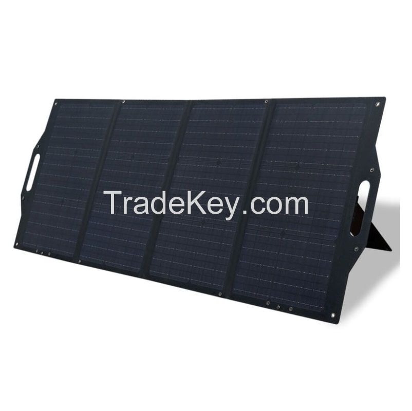 Solarparts 200W ETFE Film Foldable Solar Charger for Travelling
