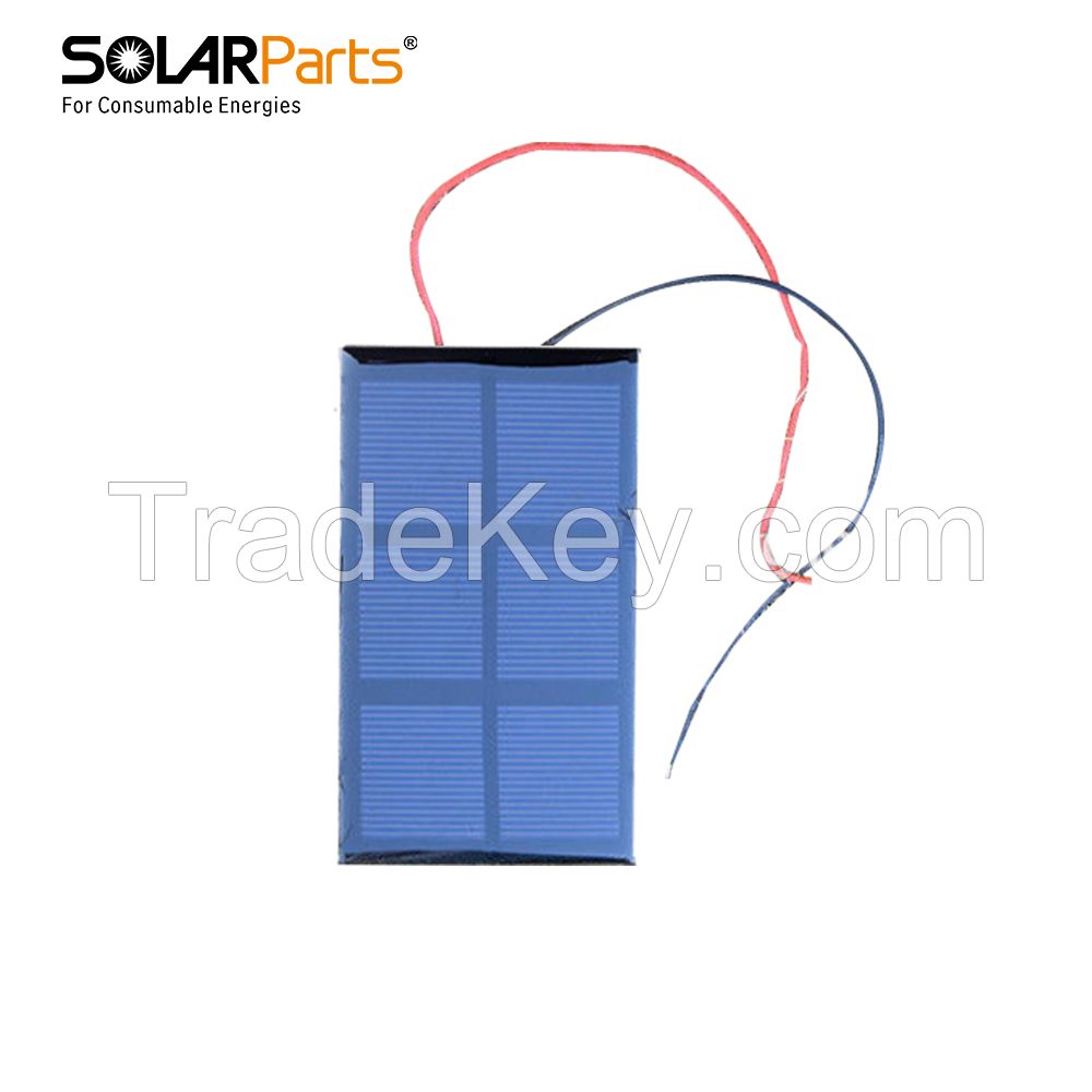 1.5V 400mA Epoxy Resin Solar Panel For Toys And Educational Kits