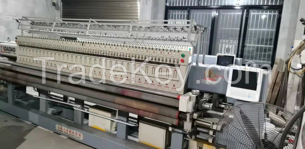 used, refreshed embroidery quilting machine