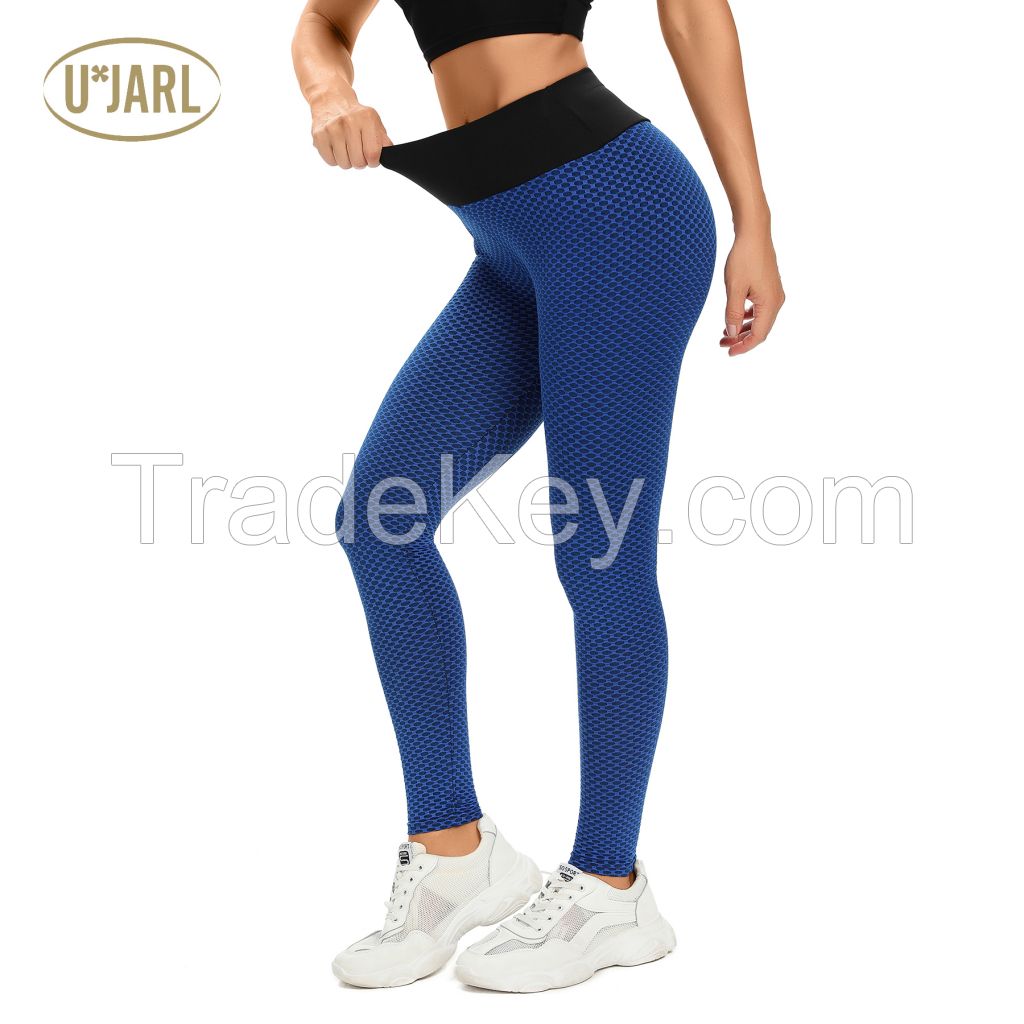 High Waist Butt Lifting Pants Women Sportswear Leggings For Fitness Gym Clothing Seamless Scrunch Booty Tight