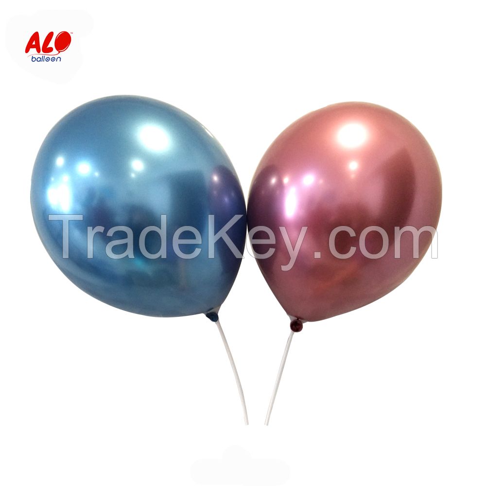 10 Inch 12 Inch 18 Chrome Gold Latex Balloons