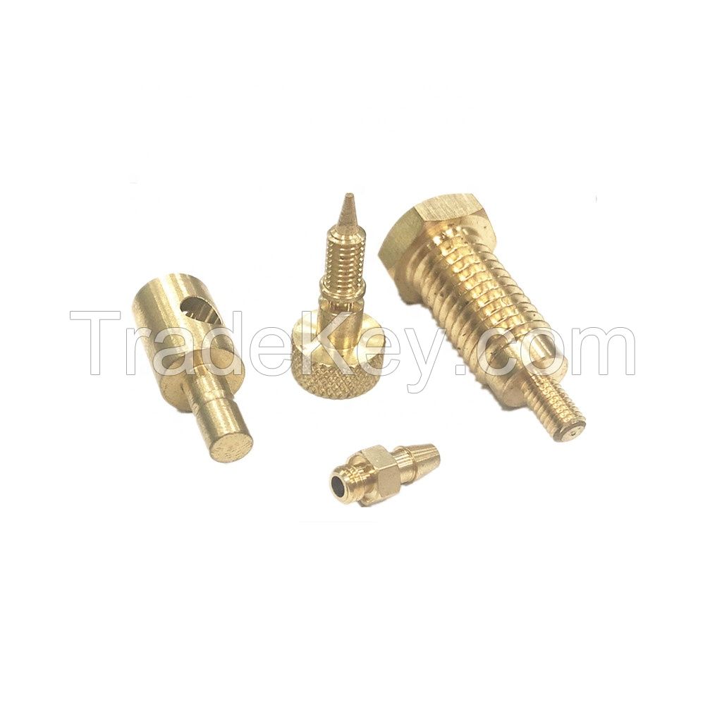 Custom Brass Manufacturing Parts CNC Machining Services Fabrication Factory