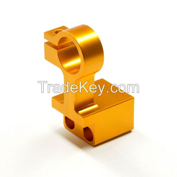 Custom brass cnc milling industrial parts / brass machining electrical parts glock parts