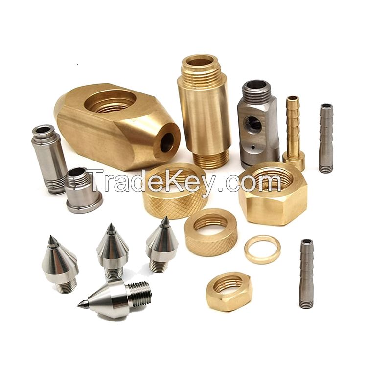 High Precision CNC Machining 5axis Stainless Steel/Brass/Aluminum/Titanium production Parts, CNC turning machine parts