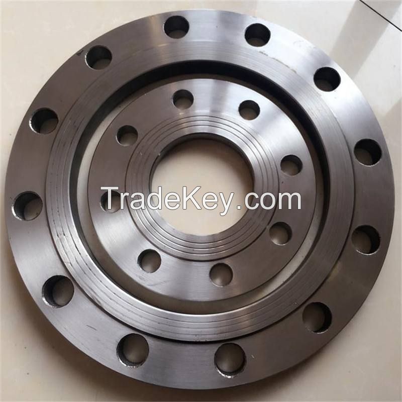 Custom Flange Machining Services CF Flange / Threaded flange WCB 304L Stainless Steel