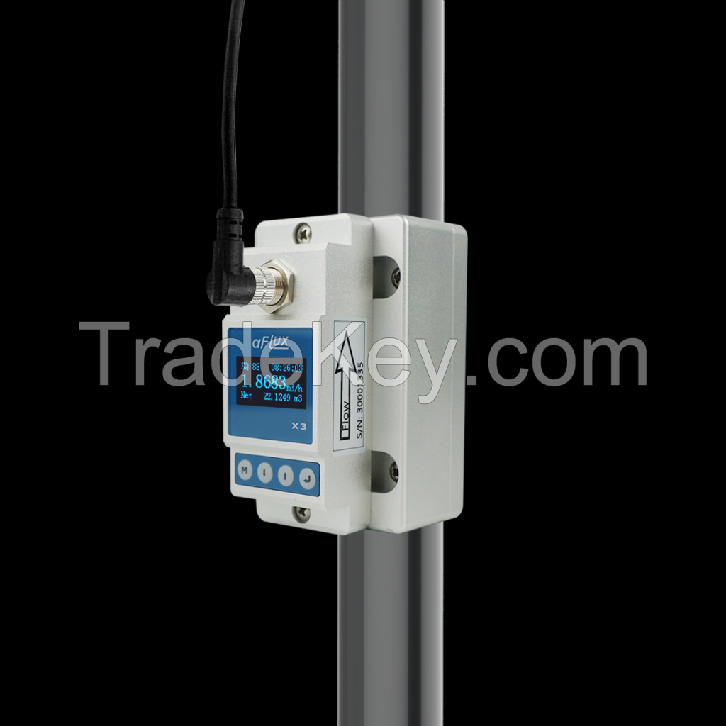 China -aFLUX - Clamp On Type Flow Meter X3
