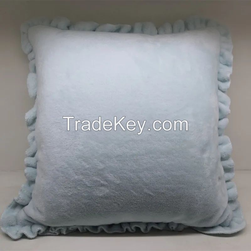 Flannel Cushion  Polyester Pillow