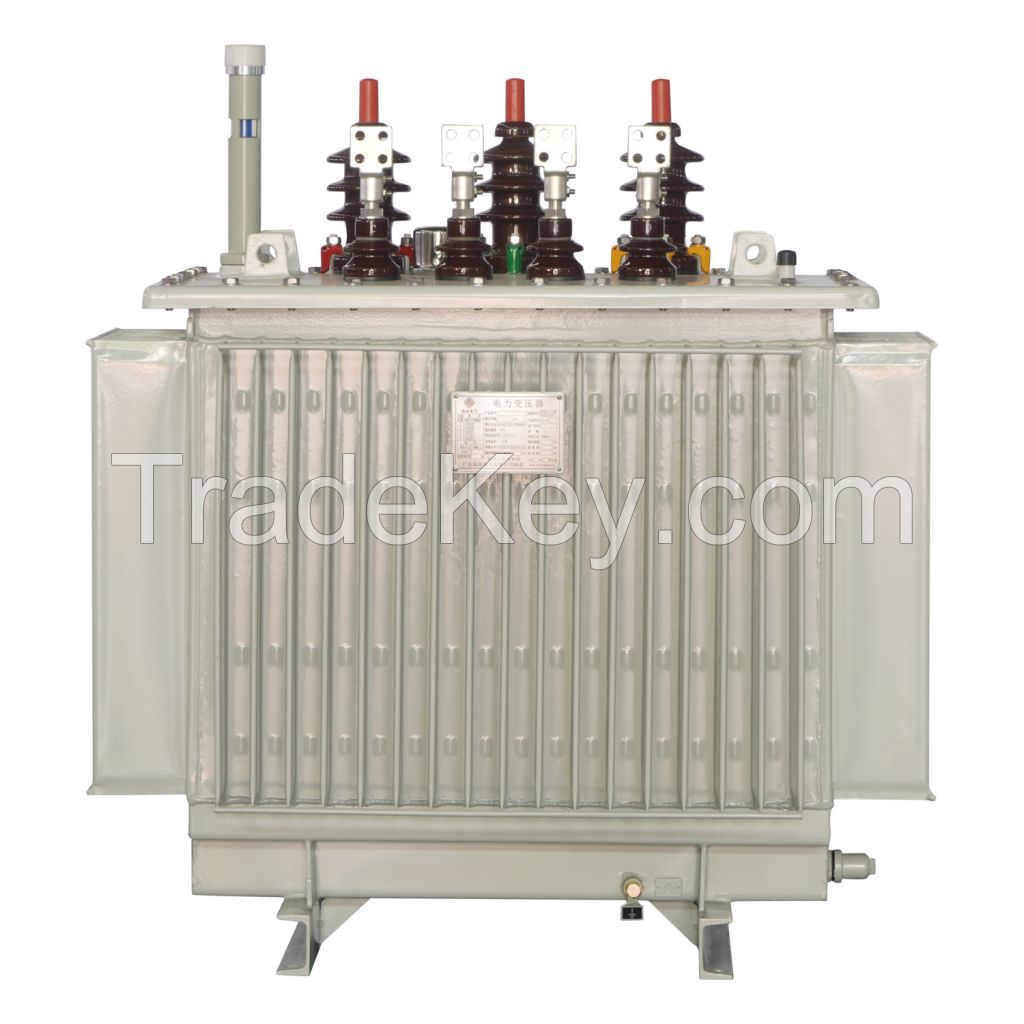 S11 11kv/0.4kv three phase oil immersed type power transformer 