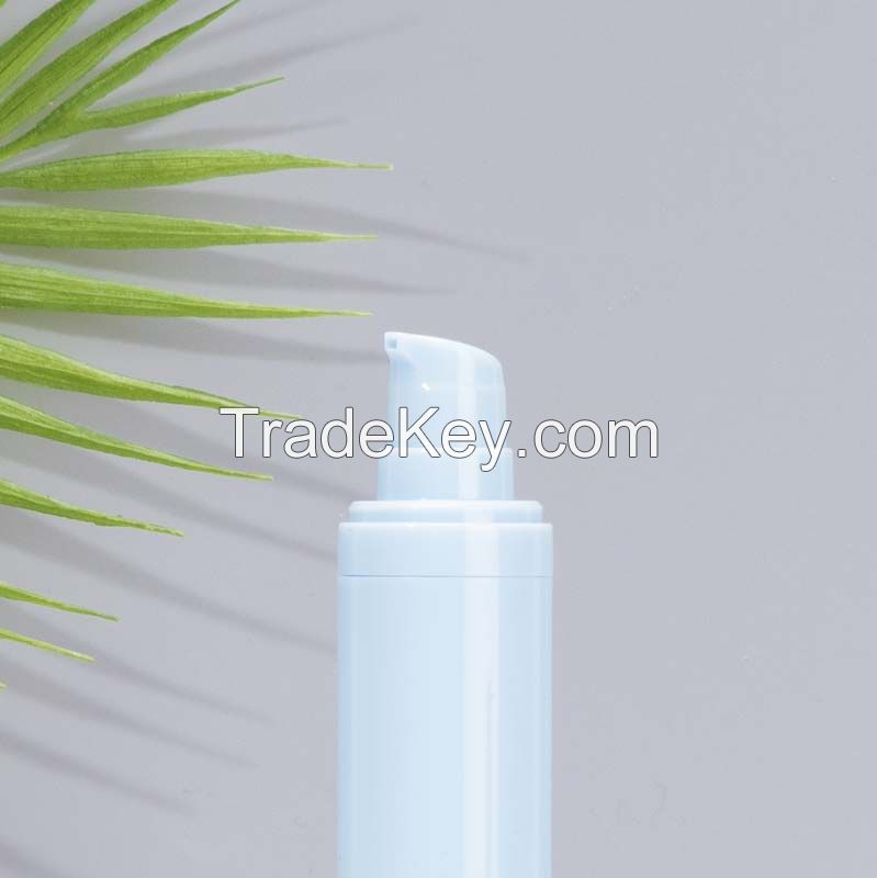 Double Headed Plastic Bottle Cosmetic Packaging Two Contents in One Bottle