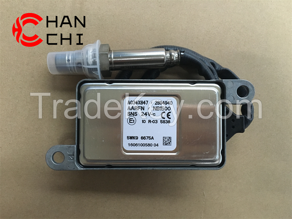 5WK96675A 2894940 Nitrogen oxide sensor NOX  Suitable for Foton Cummins Dongfeng  High Quality