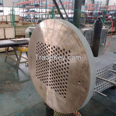 Clad Tube Sheet of the Heat Exchangers