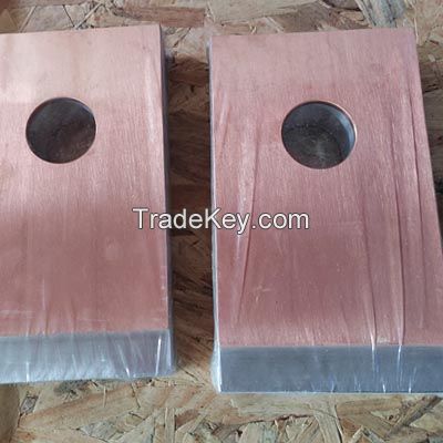 Aluminum-Titanium-Copper Clad Plates