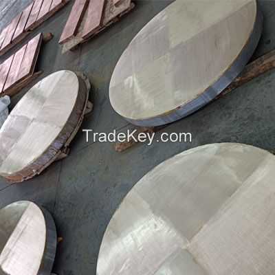 SB265 Gr.1 Titanium / Carbon Steel Clad Tubesheet for Condensers