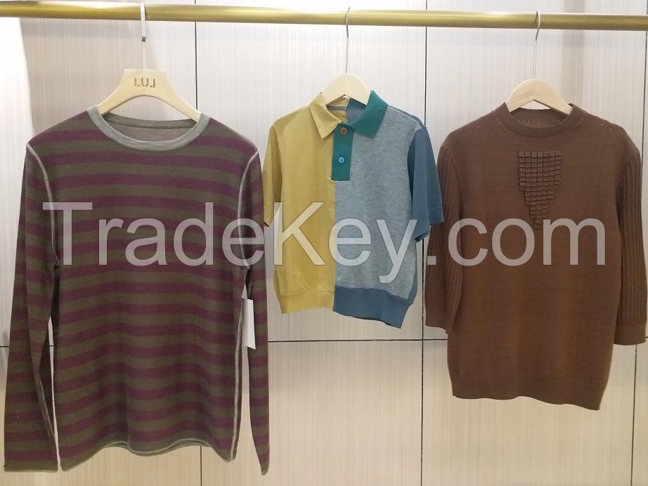 Men, women and children's knitted sweater