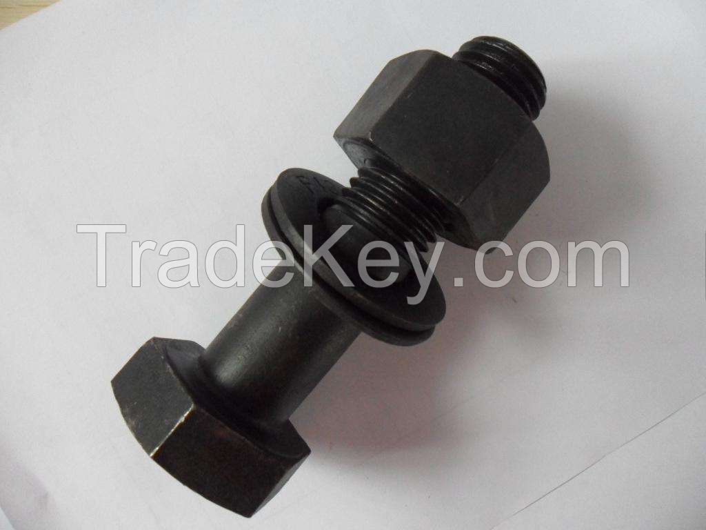 fastener manufacturers DIN931/DIN933 hex bolt and nut steel hex screw