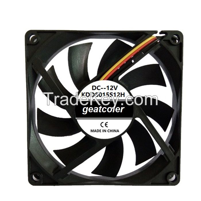 DC Brushless Axial Cooling Fans 80x80x15mm 5V 12 Volt/ ball bearing Fan 8015