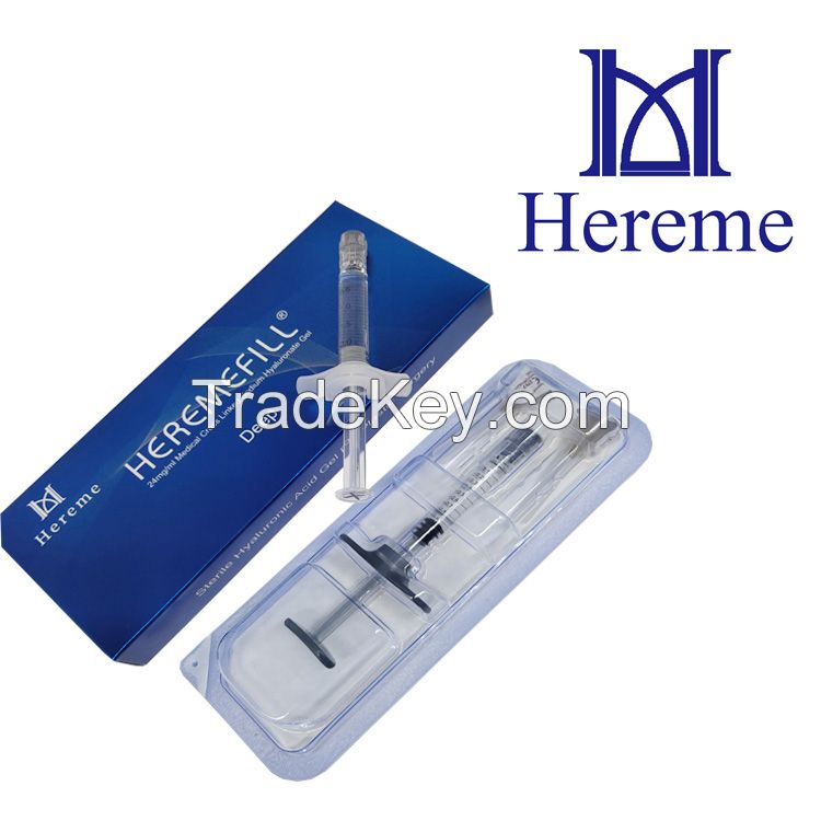 High quality fine line derm deep sub-q cross linked hyaluronic acid Ha dermal filler