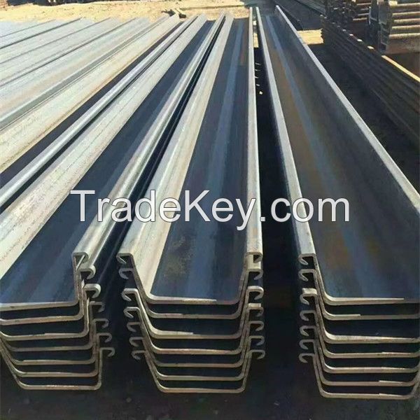 U section hot rolled type 2 400*100*10.5mm  steel sheet pile