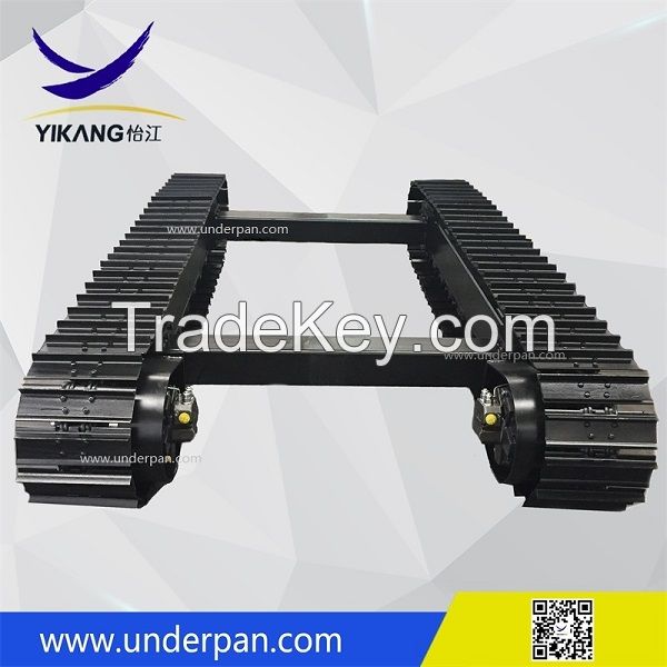 New Design custom Tile Press Equipment Parts Rubber Track Undercarriage for drilling rig excavator crusher