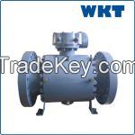 Trunnion mounted forged steel ball valve Reduce bore