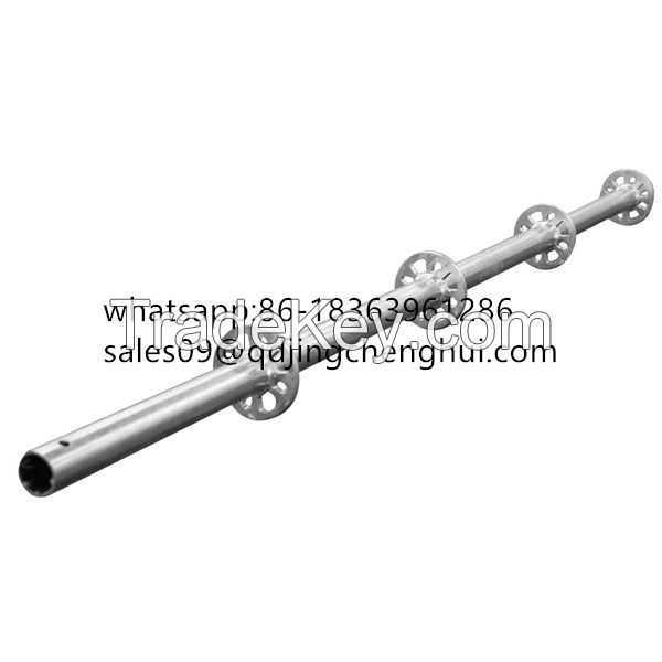 Ringlock Scaffolding System Hot Dip Galvanized Steel Scaffold Structure