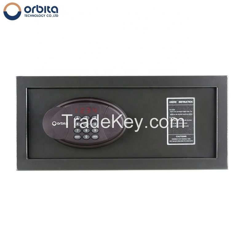Orbita High Quality Wall Mounted Key Metal Steel Digital Electronic Smart Security Small Hotel Laptop Mini Time lock Safe Box