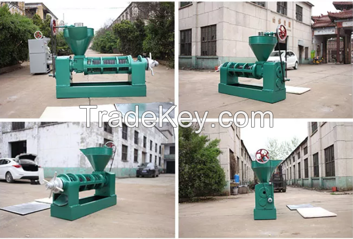 Full automatic hydraulic oil press for sunflower peanut soy bean oil 