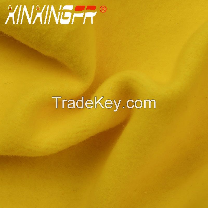 cotton/cotton/nylon/CVC flame retardant knitted fabric