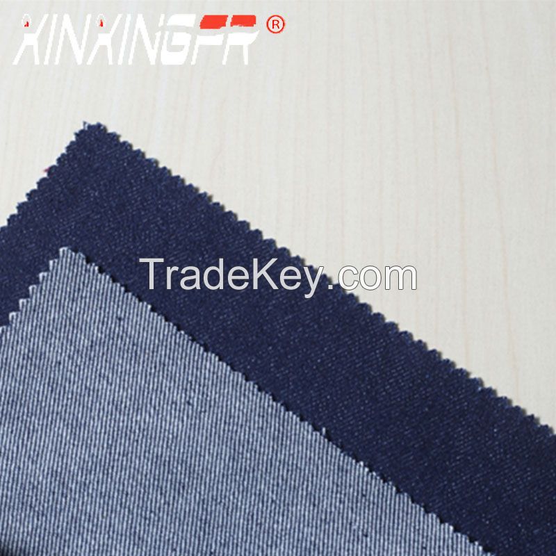 UL certificate 15OZ 100% cotton flame retardant denim fabric for protective workwear