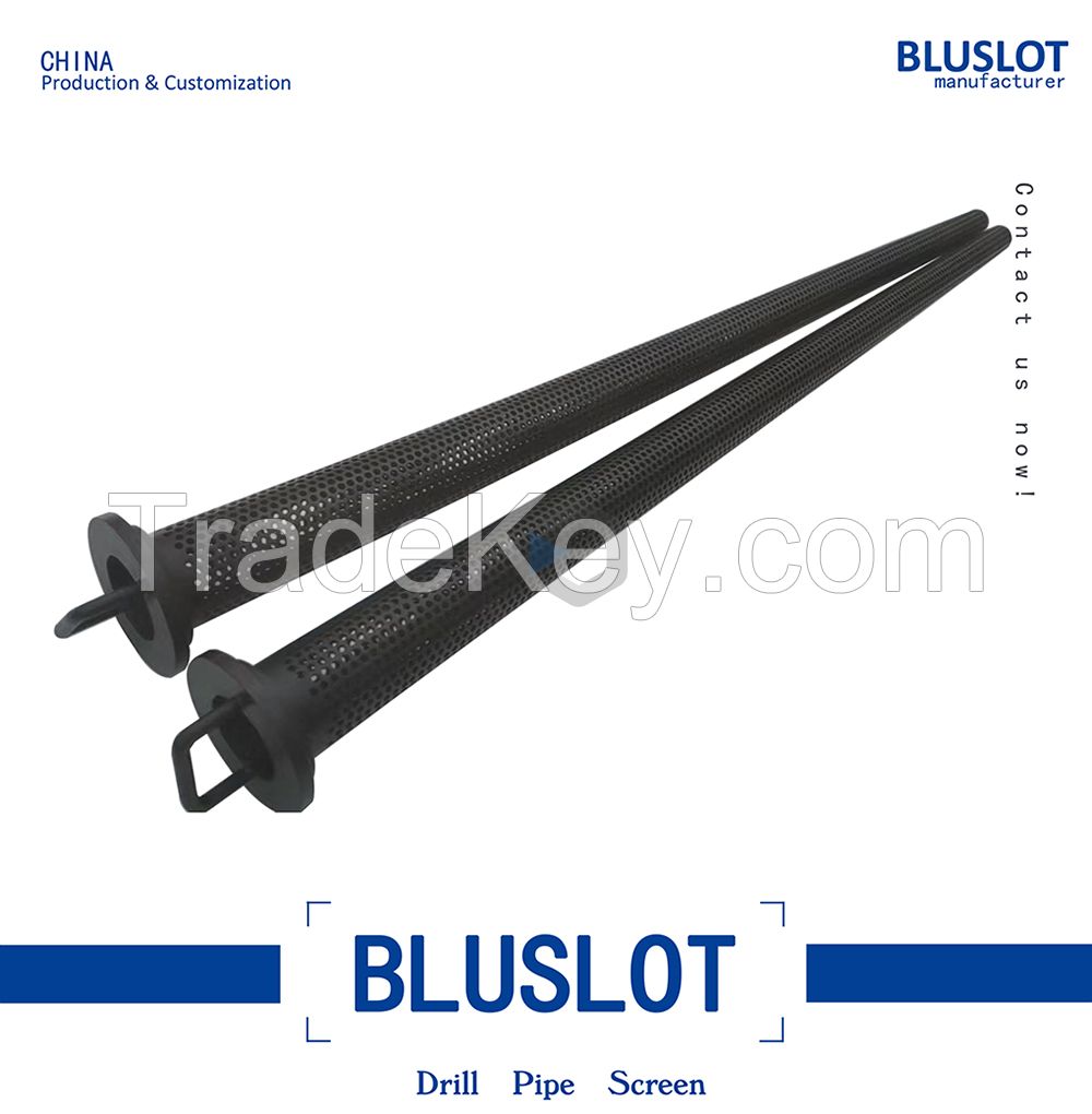 Custom SS Drill Pipe Mud Screens - Bluslot