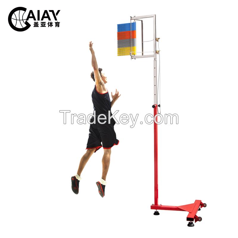 2021 Wholesale Skyboard Touch Cards Height Adjustable Basketball Training Vertical Jump Pole Jump Test Measurement Equipment
