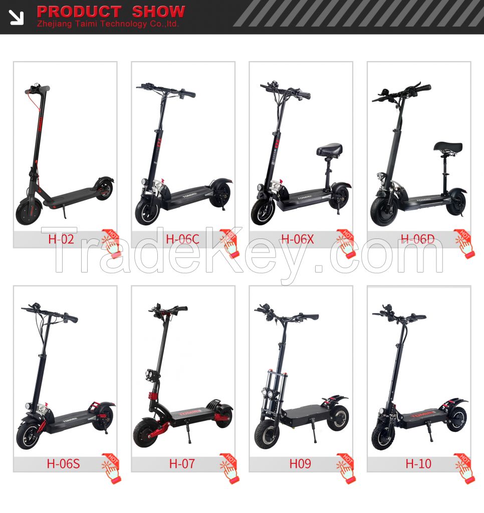 Tomini wholesale 8.5 inch 350W china M365 electric scooters adult electric scooters