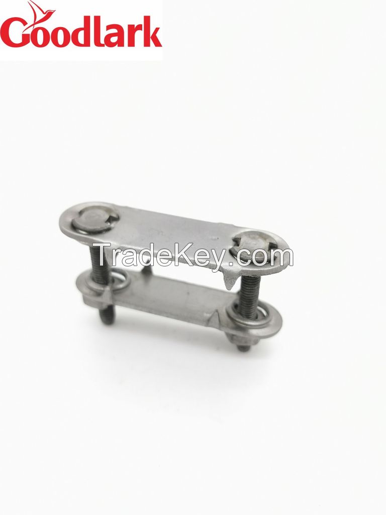 190"high quality bolt solid plate fastener