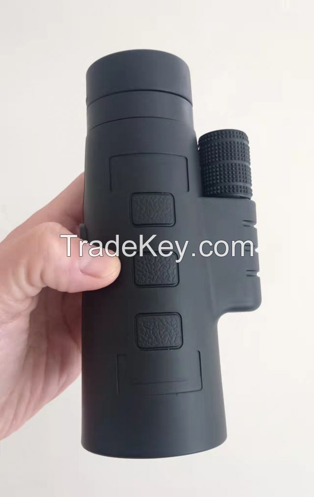 40X Military Zoom HD Portable Powerful Binoculars Long Range Professional Telescope Monocular Spyglass Low Night Vision Hunting