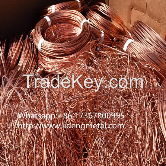 Copper wire scrap (Millberry) 99.99%