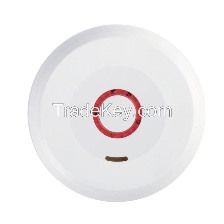 Wireless interconnected smoke detector with EN14604 connect smart smoke detector