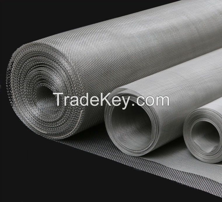 Stainless steel wire mesh woven mesh square mesh